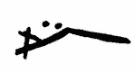 Indiscernible: monogram, illegible (Read as: D)