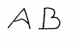 Indiscernible: monogram, cyrillic (Read as: AB)