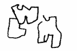 Indiscernible: monogram, symbol or oriental (Read as: WLH, LWH)