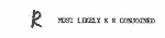 Indiscernible: monogram (Read as: R)