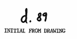 Indiscernible: monogram (Read as: D)