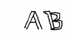 Indiscernible: monogram (Read as: AB)