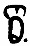 Indiscernible: monogram, symbol or oriental (Read as: MD, ED, MB) Indiscernible: monogram, symbol or oriental (Read as: MD, ED, MB)