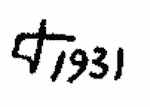 Indiscernible: monogram, illegible, symbol or oriental (Read as: D)