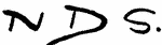 Indiscernible: monogram (Read as: NDS)