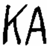 Indiscernible: monogram (Read as: KA) Indiscernible: monogram (Read as: KA)