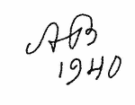Indiscernible: monogram (Read as: AB)