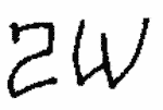 Indiscernible: monogram (Read as: ZW, WZ, SW, WS)