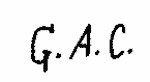 Indiscernible: monogram (Read as: GAC)