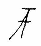 Indiscernible: monogram (Read as: A, AT, AF, TA, F)