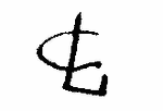Indiscernible: monogram (Read as: LC)