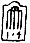 Indiscernible: monogram, symbol or oriental (Read as: AM ) Indiscernible: monogram, symbol or oriental (Read as: AM )