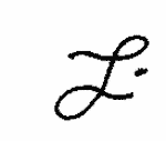 Indiscernible: monogram (Read as: L)
