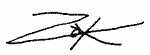 Indiscernible: monogram (Read as: ZOX; ZOK)