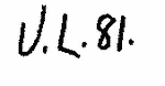 Indiscernible: monogram (Read as: UL)
