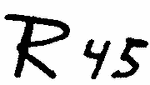 Indiscernible: monogram (Read as: R)