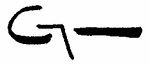 Indiscernible: monogram (Read as: G)