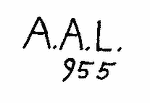 Indiscernible: monogram (Read as: AAL)