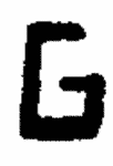 Indiscernible: monogram (Read as: G)