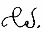 Indiscernible: monogram (Read as: XS)