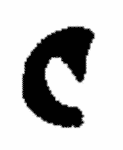 Indiscernible: monogram (Read as: C)