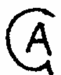Indiscernible: monogram (Read as: CA)