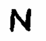 Indiscernible: monogram (Read as: N)