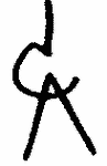 Indiscernible: monogram (Read as: CA)