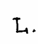 Indiscernible: monogram (Read as: L)