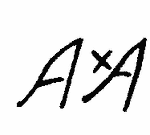 Indiscernible: monogram (Read as: AA)