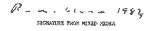 Indiscernible: monogram, illegible (Read as: R)