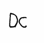 Indiscernible: monogram (Read as: DC)