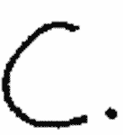 Indiscernible: monogram (Read as: C)