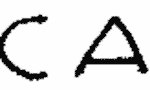 Indiscernible: monogram (Read as: CA)