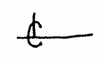 Indiscernible: monogram (Read as: LC)