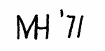 Indiscernible: monogram (Read as: NH)