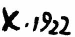 Indiscernible: monogram (Read as: X)