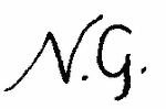 Indiscernible: monogram (Read as: NG)