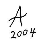 Indiscernible: monogram (Read as: A)