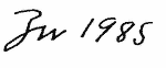 Indiscernible: monogram (Read as: ZW)
