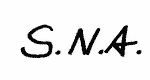 Indiscernible: monogram (Read as: SNA) Indiscernible: monogram (Read as: SNA)