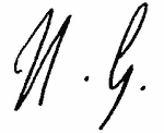 Indiscernible: monogram (Read as: NG)