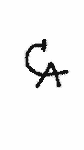 Indiscernible: monogram (Read as: CA)