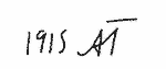 Indiscernible: monogram, illegible, cyrillic (Read as: ST, AT)