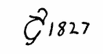 Indiscernible: monogram (Read as: G, VG)
