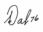 Indiscernible: monogram (Read as: DAL)