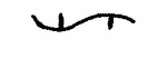 Indiscernible: monogram, symbol or oriental (Read as: WM, WT)