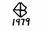 Indiscernible: monogram, symbol or oriental (Read as: EB) Indiscernible: monogram, symbol or oriental (Read as: EB)