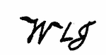 Indiscernible: monogram (Read as: WLJ, WLG)