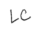 Indiscernible: monogram (Read as: LC)